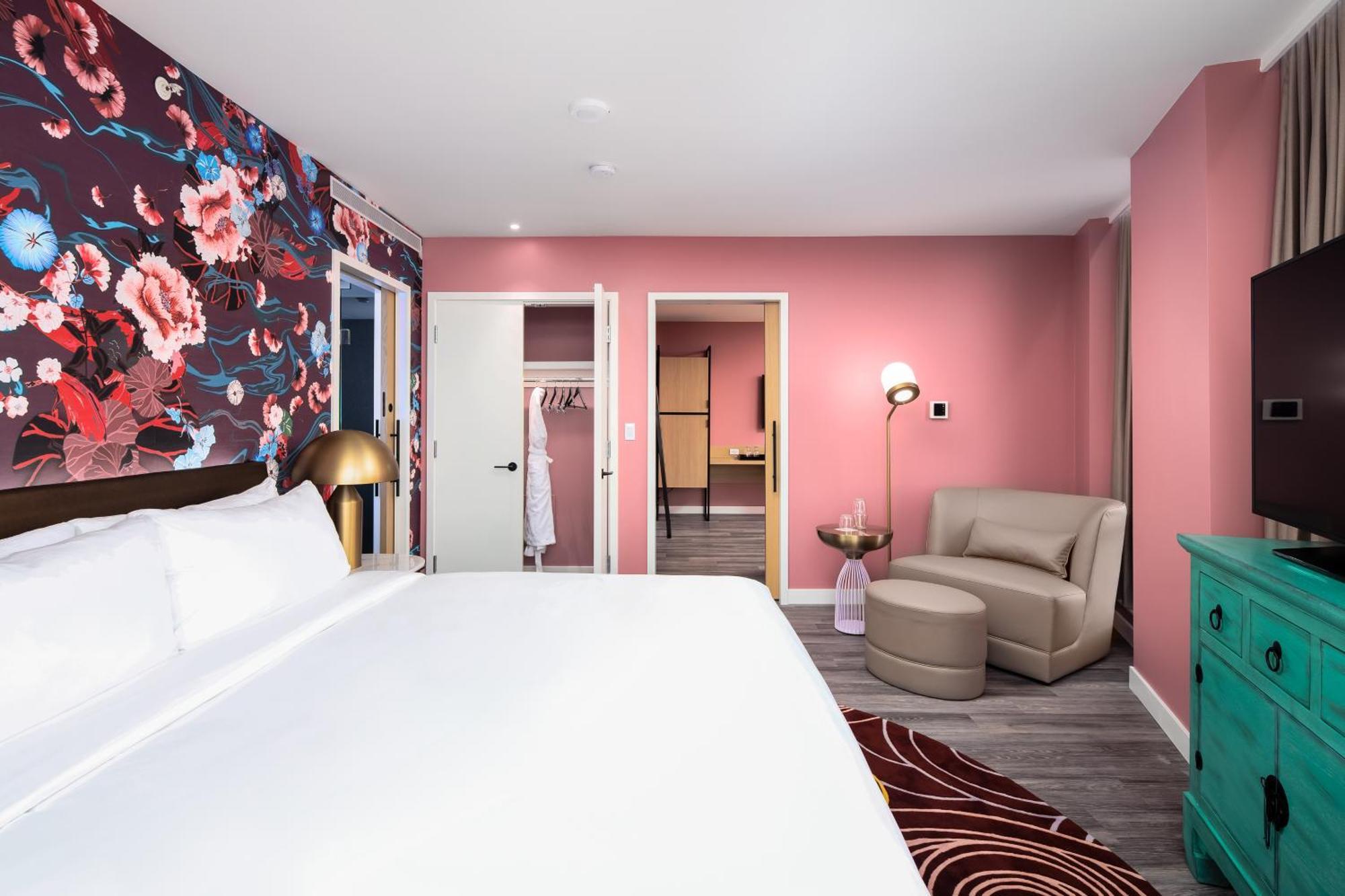 Versante Hotel Richmond Rom bilde A bedroom at the hotel